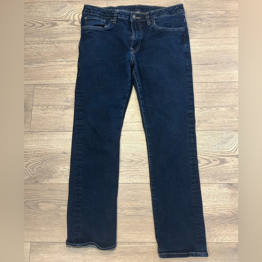 Buffalo Dark Blue Slim Ash Denim Jeans